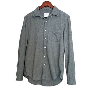 Men’s American Eagle Outfitters Lightweight Flannel Grey Medium